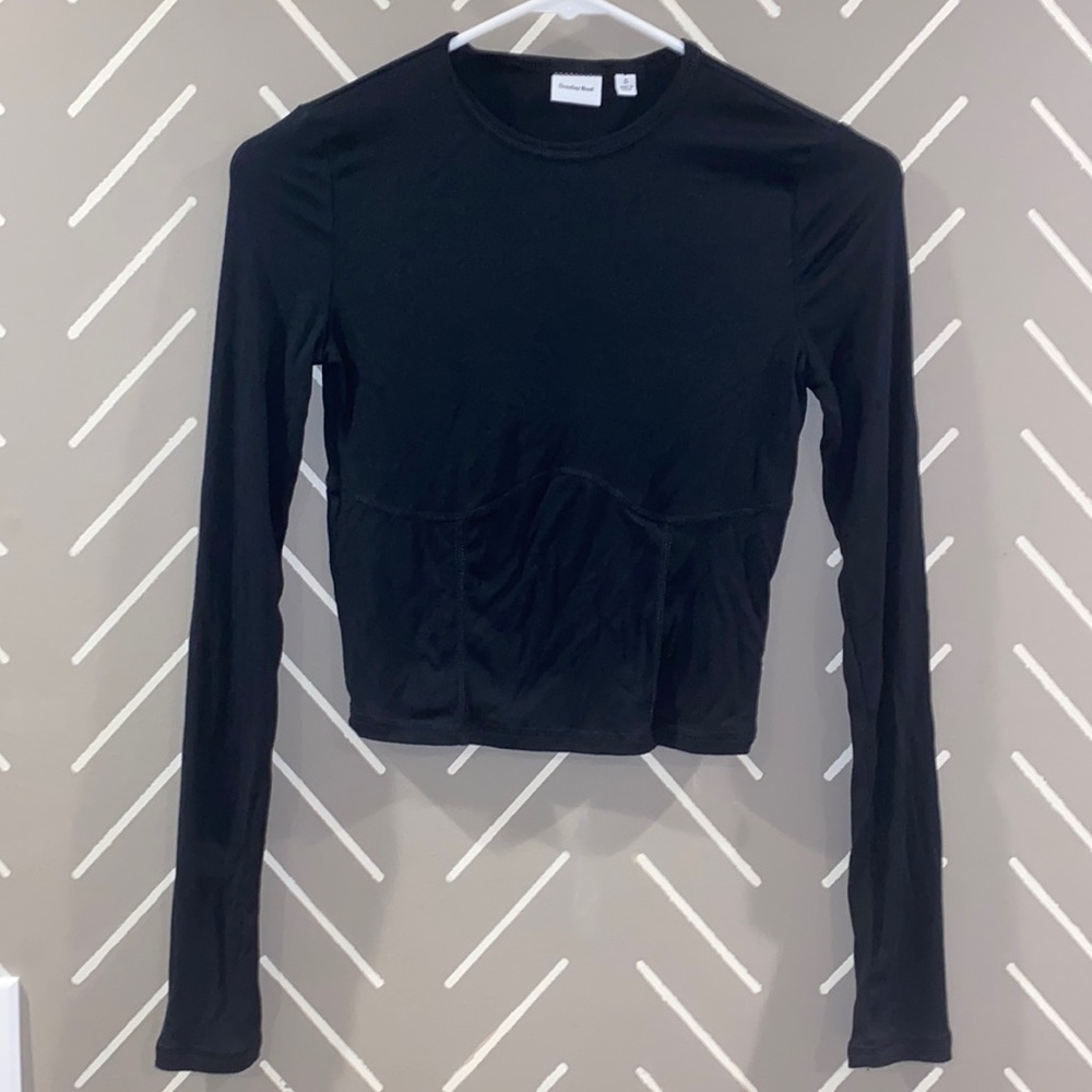 Sunday best dove long sleeve worn once